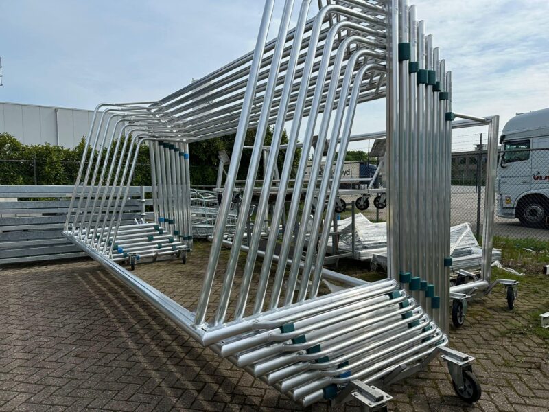 Verplaatsbare aluminium voetbaldoelen